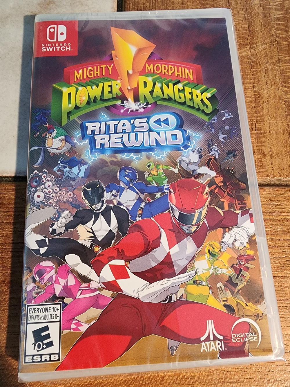 Nintendo Switch Mighty Morphin Power Rangers: Rita's Rewind Game NEW SEALED